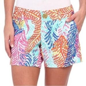 Lilly Pulitzer Callahan Shorts - Bright Coral Reef
